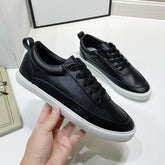 Zapatos casuales transpirables con punta redonda y parte superior fina para hombre